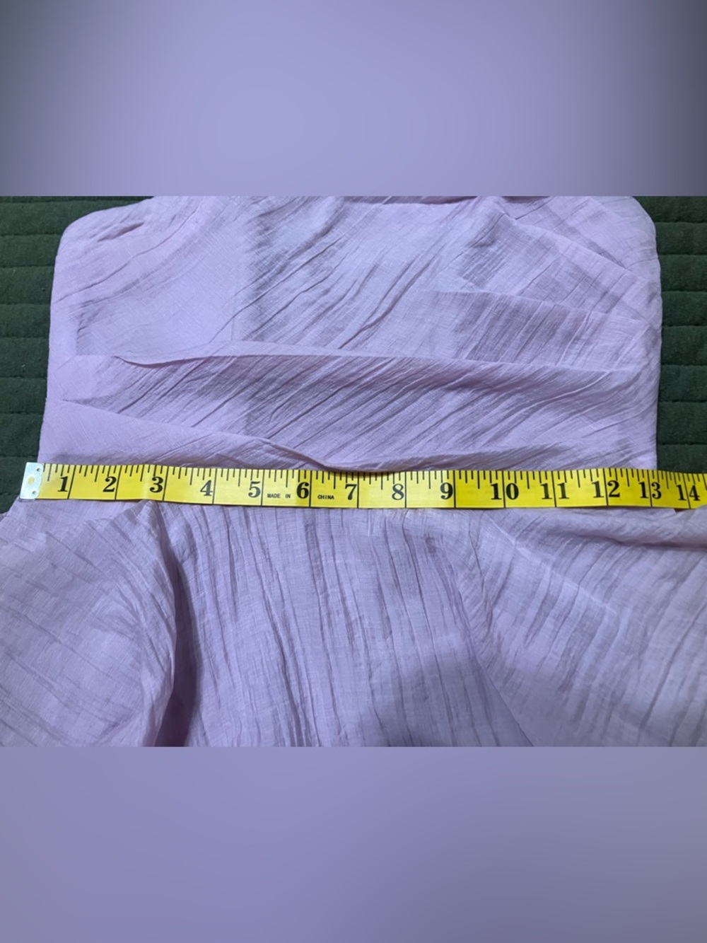 Lancia Maxi Dress- Ruffle Tiered Lilac Gown - Picture 11 of 11